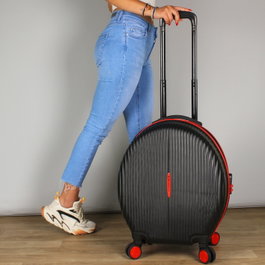 Zoozie Bags Maleta de 100% ABS en Negro